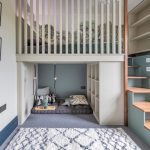 rich newman joinery luxury childs bedroom high sleeper and stairs