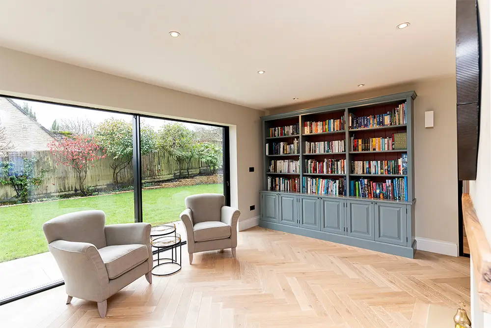 Home Office with Luxury Shelving